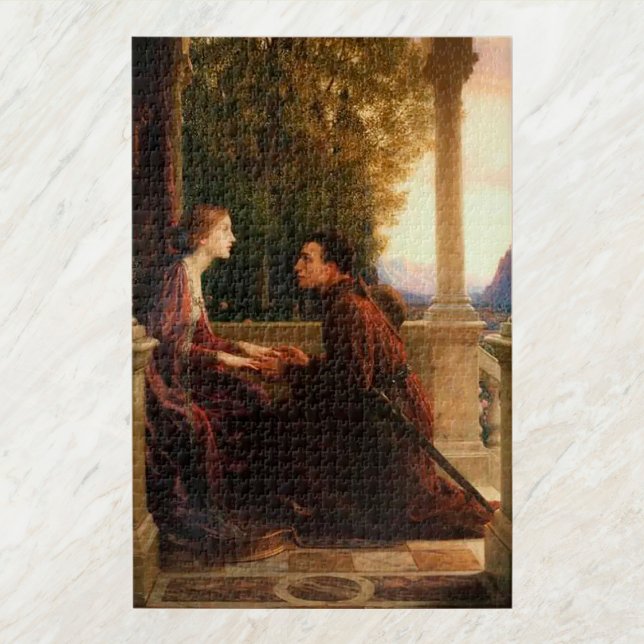 Quebra-cabeça Sir Frank Dicksee O Fim da Busca (Criador carregado)