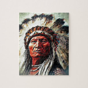 Quebra-cabeça Sitting Bull