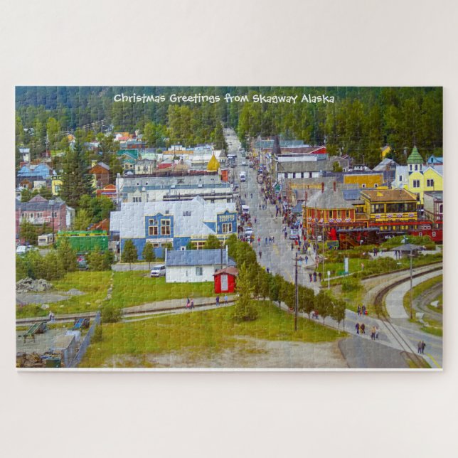 Quebra-cabeça Skagway Alasca (Horizontal)