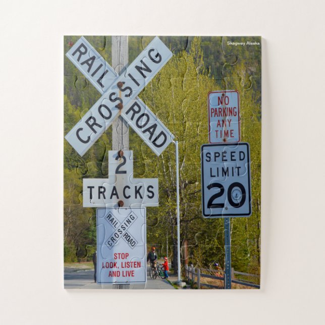 Quebra-cabeça Skagway Alaska (Vertical)