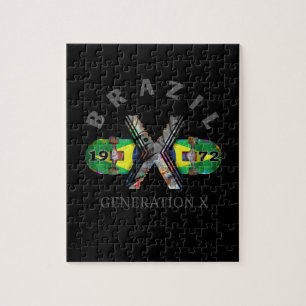 Quebra-cabeça skate brasileiro Geração X 1972
