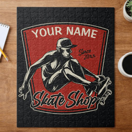 Quebra-cabeça Skateboard de Captura de Compro Personalizado