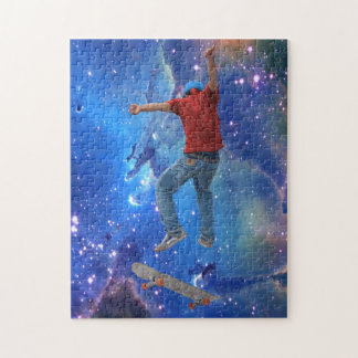 Quebra-cabeça Skateboarder Consiga Alguma Ação Aérea Kulcha Art