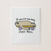 Skateboarding da preguiça