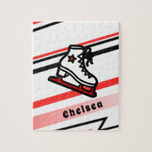 Skates Personalizados de Rapariga de Patinação na 