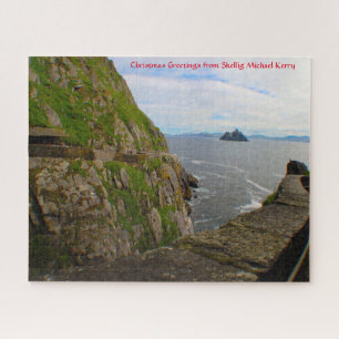 Quebra-cabeça Skellig Michael Ilhas Skellig Kerry. Jigsaw Puz