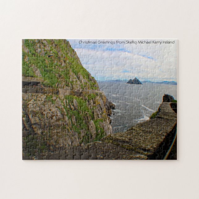 Quebra-cabeça Skellig Michael  Ilhas Skellig Kerry. Jigsaw Puz (Horizontal)