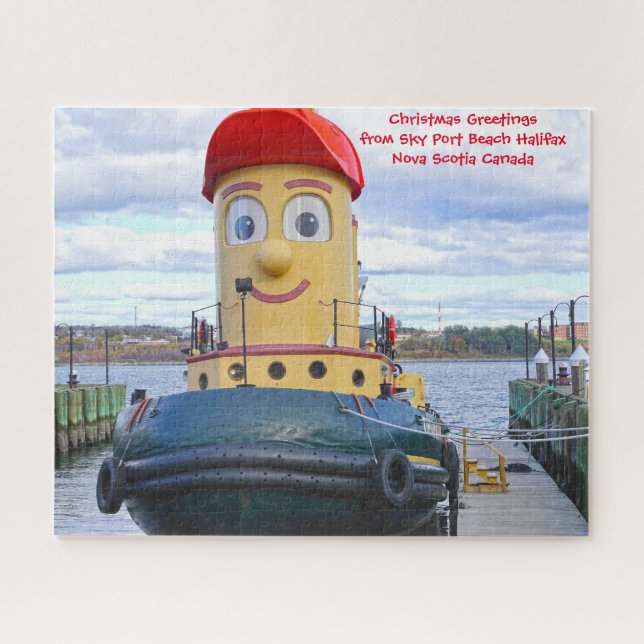 Quebra-cabeça Sky Port Beach Halifax Nova Scotia Canadá. Jigsee (Horizontal)