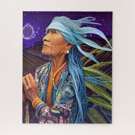 Quebra-cabeça Sky Road Walker Native American Fantasy Art