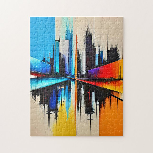 Quebra-cabeça Skyline (Vertical)