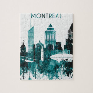 Quebra-cabeça Skyline da cidade de Montreal