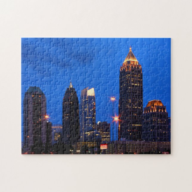 Quebra-cabeça Skyline de Atlanta (Horizontal)