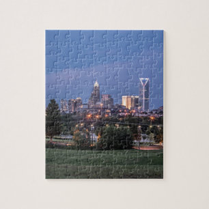 Quebra-cabeça Skyline de Charlotte