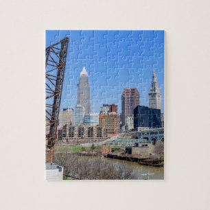 Quebra-cabeça Skyline de Cleveland