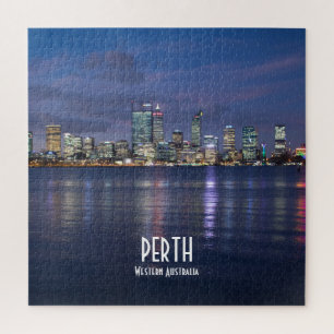 Quebra-cabeça Skyline de Perth City