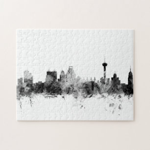 Quebra-cabeça Skyline de San Antonio Texas