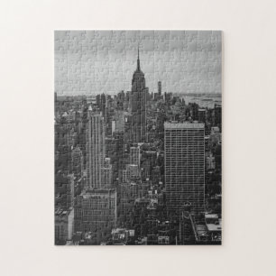 Quebra-cabeça Skyline Urbano Centro Manhattan Nova Iorque