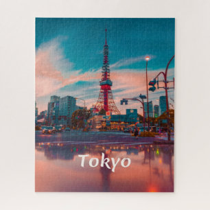 Quebra-cabeça Skytree Cidade do Japão