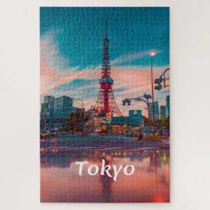Quebra-cabeça Skytree Cidade do Japão