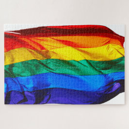 Quebra-cabeça SlipperyJoe's Orgulho gay Flag cores wave orgulho 