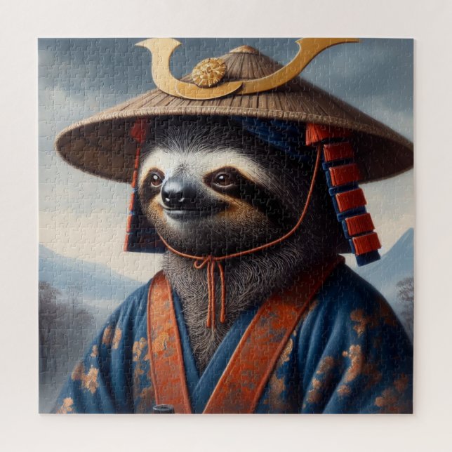 Quebra-cabeça Sloth Samurai (Vertical)