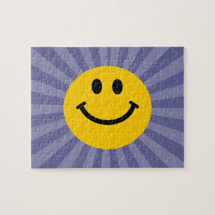 Quebra-cabeça Smiley face feliz