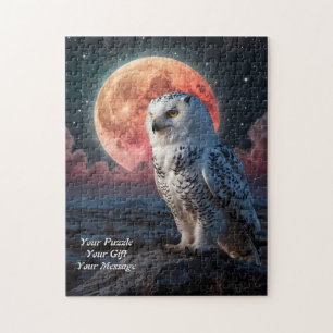 Quebra-cabeça Snow Owl da Sabedoria