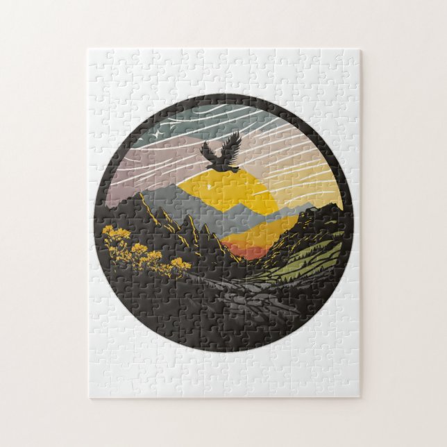 Quebra-cabeça Snowdonia (Vertical)