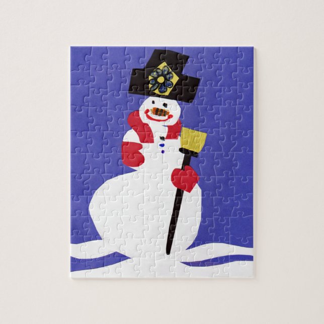 Quebra-cabeça Snowman por VictoriaShaylee (Vertical)