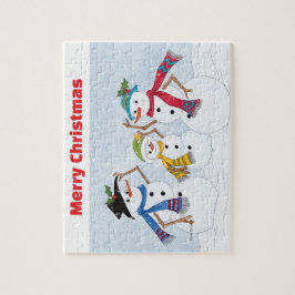 Quebra-cabeça Snowman Puzzle