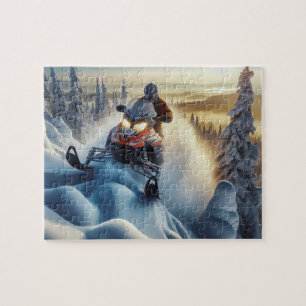 Quebra-cabeça Snowmobile