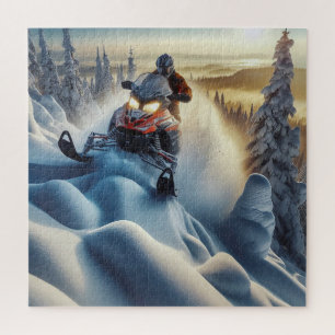 Quebra-cabeça Snowmobile