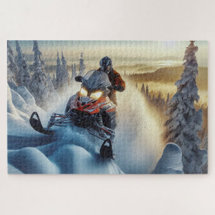 Quebra-cabeça Snowmobile