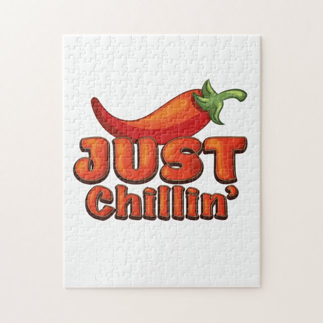 Quebra-cabeça Só estou a chillin (Vertical)