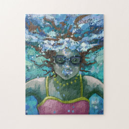 Quebra-cabeça Sob a natação da água