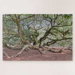 Quebra-cabeça Sob Angel Oak, Carolina do Sul