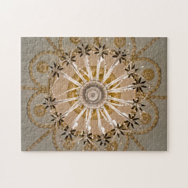 Quebra-cabeça Sob O Chandelier (Horizontal)