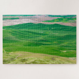 Quebra-cabeça Sobre a Palha Verde do Duro do Botão Steptoe