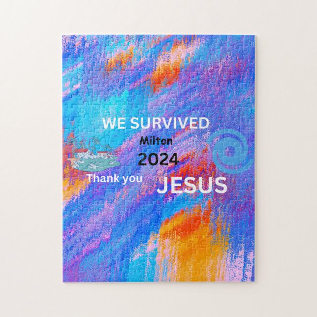 Quebra-cabeça Sobrevivemos a Milton 2024 (Vertical)