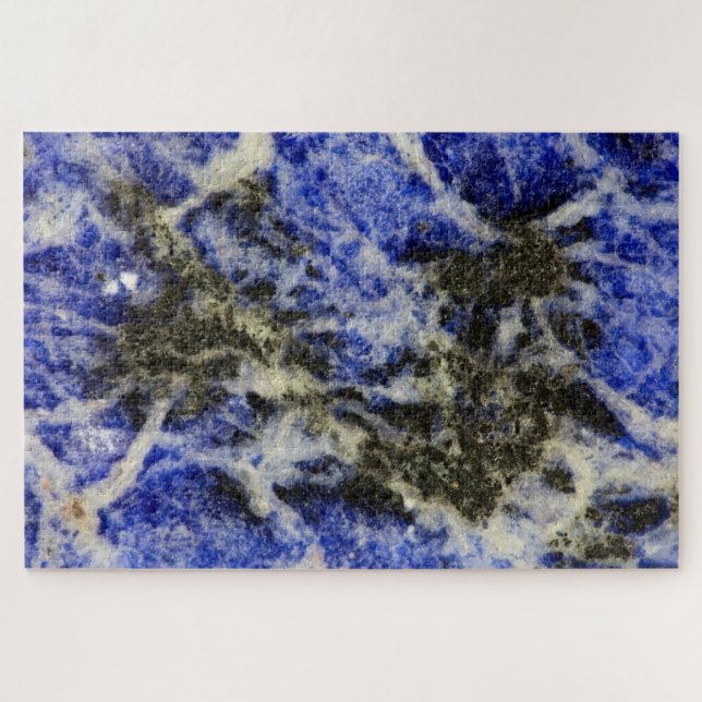 Quebra-cabeça Sodalita Azul (Horizontal)