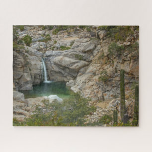 Quebra-cabeça Sol de Mayo Waterfall Santiago, México