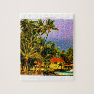 Quebra-cabeça Sol no Palácio - Grande Ilha do Havaí