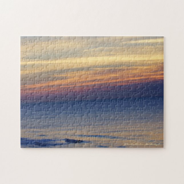 Quebra-cabeça Sol sobre o Oceano (Horizontal)