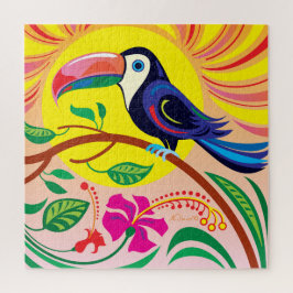 Quebra-cabeça Sol Toucan Tropical