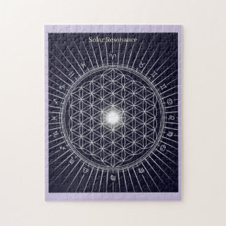 Quebra-cabeça Solar Resonan Monochrome Art Jigsaw Puzzle ジグソーパズル