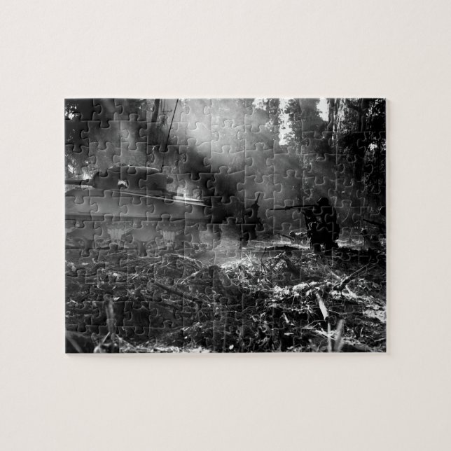 Quebra-cabeça Soldados em Bougainville (Solomon Island) 1944 (Horizontal)