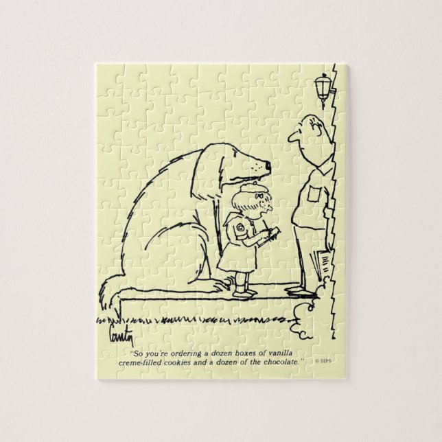 Quebra-cabeça Solicitando cookies (Vertical)