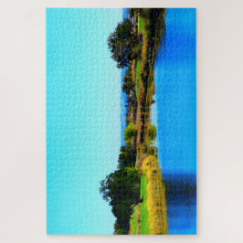 Quebra-cabeça "Sombras de Árvore no Lincoln #2"