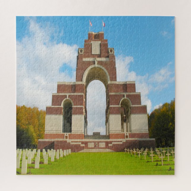 Quebra-cabeça Somme Thiepval Memorial France (Vertical)