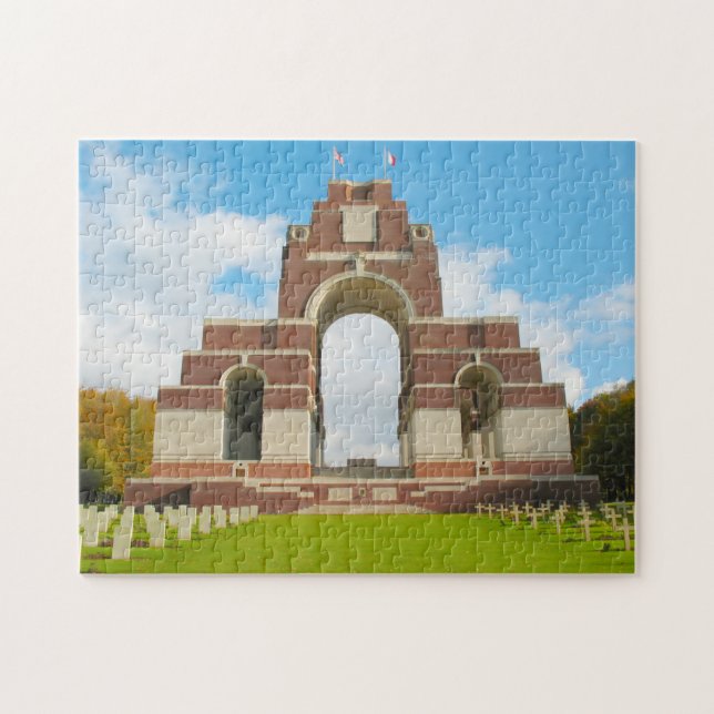 Quebra-cabeça Somme Thiepval Memorial France (Horizontal)